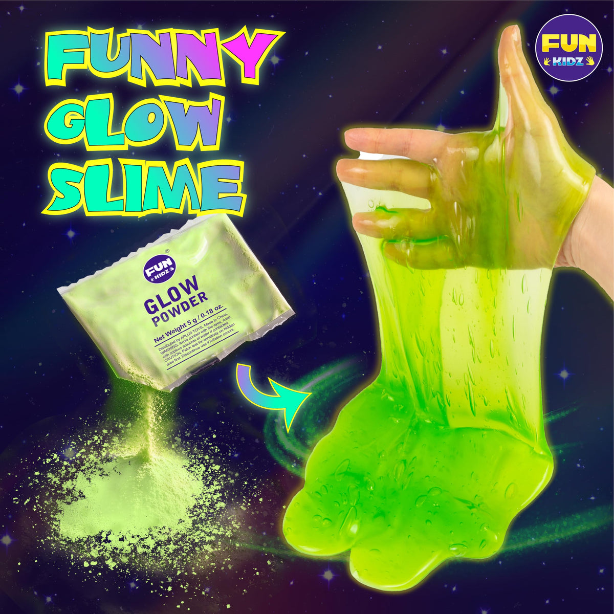 Fluffy Unicorn Slime Kit for Girls, FunKidz Cloud Slime Gift for Ages 6+ Kids Fun Slime Making Kit Awesome Craft Toy Birthday Present Ideas