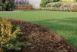 EasyFlex 4-Inch Composite Landscape Edging Kit, 40-Foot, Brown