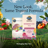 Garden of Life Organics Women 40+ Multivitamin, Vegan, 120 Tablets