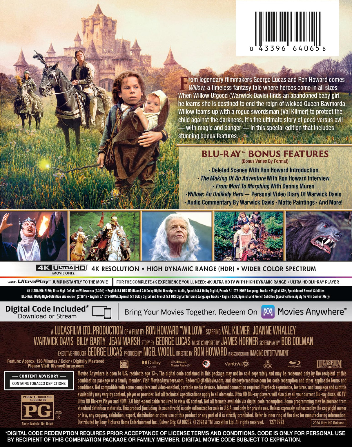 Willow - 4K + Digital [Blu-ray]