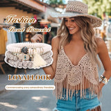 8 Sets Bohemian Stackable Bead Bracelets for Women Stretch Multilayered
