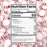 Starlight Peppermint Candy Bulk - 5 Pounds Approx 450 Candies - Hard Candy Individually Wrapped Christmas - Holiday Mints