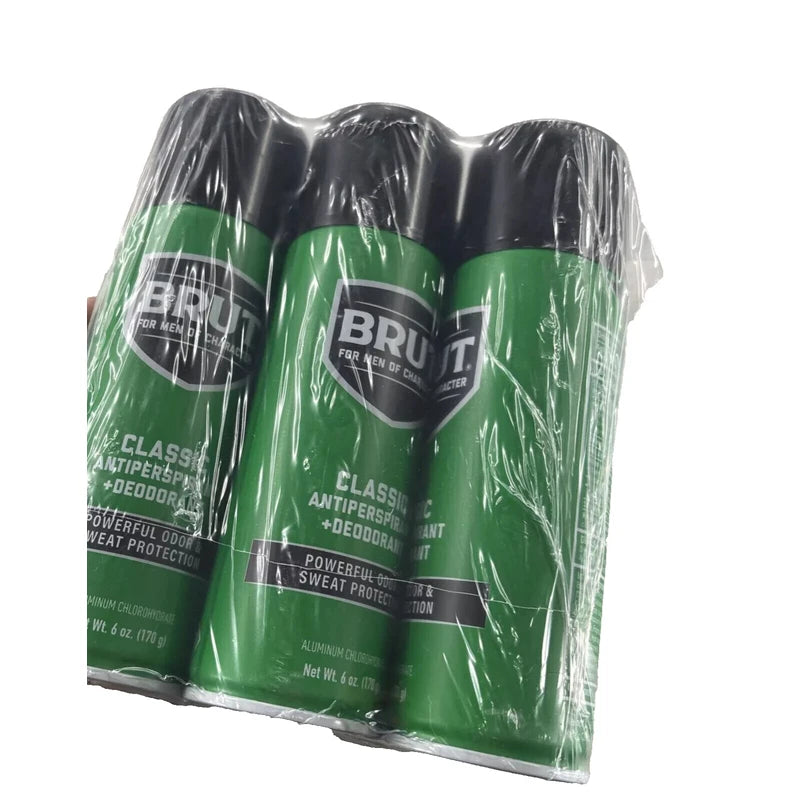 BRUT LOT OF 6 BRUT Anti-Perspiran