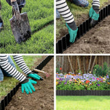 LAVEVE Corrugated Metal Garden Edging 6" x 40Ft, Landscape Edging Border