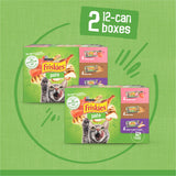 Purina Friskies Wet Cat Food Pate Variety Pack, (24) 5.5 oz Cans