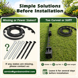 Gardzen Landscape Edging Kit