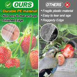 Alphatool 10x33ft Large Garden Netting, Ultra Fine Mesh Plant Covers