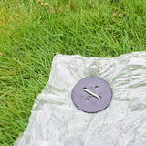 MySit 6 inch Vapor Barrier Stakes 50 Pack with Staples Gasket Caps