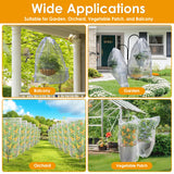 4PCS Insect Bird Barrier Mesh Blueberry Bush Netting Cover Bird Netting