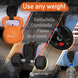 Hip Thrust Belt for Women & Men – Glute Workout Equipment for Dumbbells, Kettlebells, Plates – Heavy Duty Booty Builder, Dip Belt Kit - Adjustable, Home/Gym Use