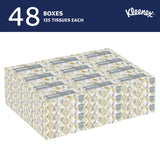 Kleenex Professional Facial Tissue, Bulk (21606), 2-Ply, White, Flat Boxed Format, Designed for Business (125 Tissues/Box, 48 Boxes, 6,000 Sheets/Case)