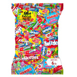 Bulk Candy Variety Pack - 6 lb Candy - Candy Bulk Individually Wrapped Candy- Christmas Candies - Holiday Candies - Piñata Filler Stuffers - Pinata Candy Stuffers - Candy Party Favors