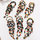 Cooluckday 36Pcs Juneteenth Bracelets bulk for Women Juneteenth Day Party Favors Freedom Day Bracelets for Women Jewelry Supplies for African