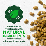 Greenies Feline Natural Dental Cat Treats, Catnip Flavor, 21 oz