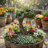 PRETMANNS Fairies for Fairy Garden Accessories - 4 Pieces