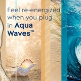Glade PlugIns Scented Oil 10 Refills, Air Freshener, Aqua Waves, 10 x 0.67 oz, Packaging May Vary