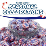 Arcor Starlight Peppermint Sugar Free Hard Candy - 2 Pounds Approx 150 - Sugar Free Candy, Peppermint Candy - Bulk Candy Individually Wrapped - Christmas Candy Bulk- Ideal for Holiday Season