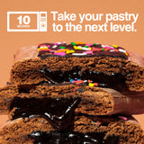 Legendary Foods 22g Protein Pastry+ Premium Low Carb Meal Replacement Bar - Low Glycemic, Gluten Free Protien Snacks - Healthy Keto Snack Box, 8x Zero Sugar Energy Bars - Bariatric Diabetic Friendly