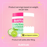 Belli Welli Fiber Supplement for Women & Men – Premium Daily Fiber Powder from Organic Acacia with Added Collagen, Electrolytes & Probiotics – No Bloat, Constipation & Gut Health Support (Cucumber)