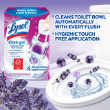 Lysol Automatic Toilet Bowl Cleaner, Lavender, (Pack of 4, 24 Count Total)