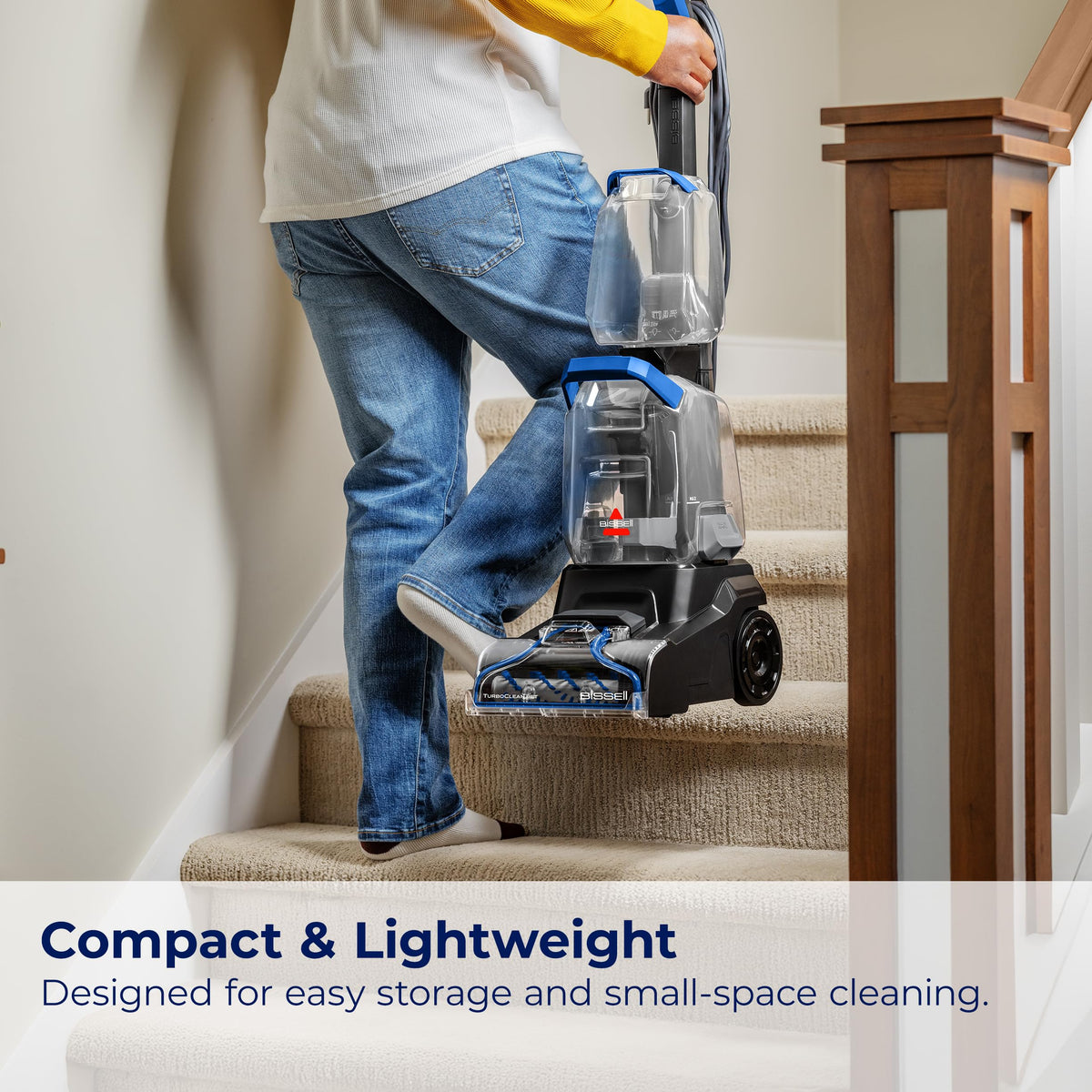 BISSELL TurboClean PET, Upright Carpet & Upholstery Cleaner, 3948