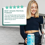 OWYN Only What You Need Plant-Based Protein Powder, Smooth Vanilla, 1.05 lbs