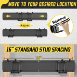 klasit Garage Wall Organizer,15Pack Carries 675 lbs,Garden Tool Organizer 48in With Large Storage Space,Easy Assembly, Sturdy Design,for Efficient Tool Storage Garage Organization