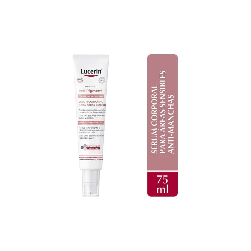 Eucerin Anti-pigment Sérum Corporal Anti-manchas Para Áreas Sensibles Con Ingrediente Patentado Thiamidol 75ml Ayuda A Reducir Las Manchas Oscuras De Las Áreas Sensibles