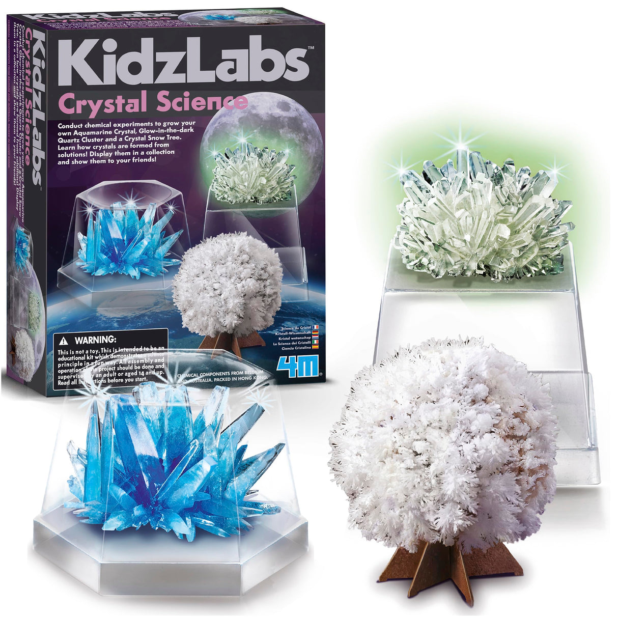 4M Kidz Labs Crystal Science