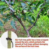 MorningRo 25 Pcs Fruit Trees Limb Spreader 10 Inch Tree Branch Puller Spreader with Plastic Hose Wrapped, Spreading Crotch Open Angles Branches Support Bending Tool for Shaping Seedlings Flowers