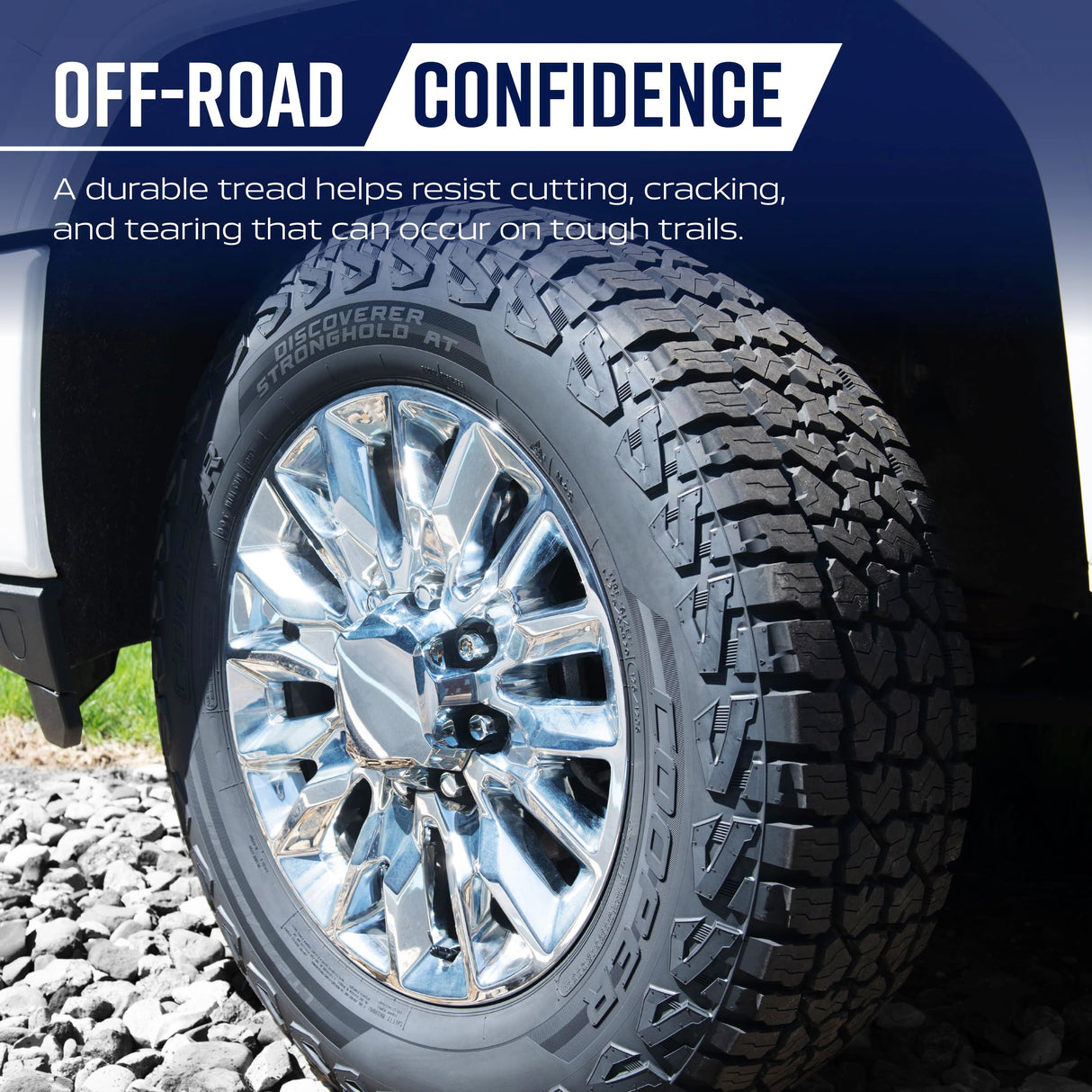 Cooper Discoverer Stronghold AT All-Terrain Tire, LT265/60R20, Set of 1