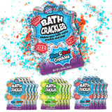 Tub Works® Bath Crackles Bath Toy, Variety 12 Pack | Nontoxic & Fragrance-Free | Makes Bath Water Crackle & Pop for a Unique Kids Bath | Swirl Water for Fizzy Fun | Sensory Kids & Toddler Bath Toys