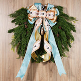 LaRibbons Nutcracker Velvet Ribbon Wired, 2.5 Inch x 10 Yards Reversible Pink and Gold Velvet Ribbon for Christmas Tree, Gift Wrapping, Wreath Bow, Outdoor Decoration