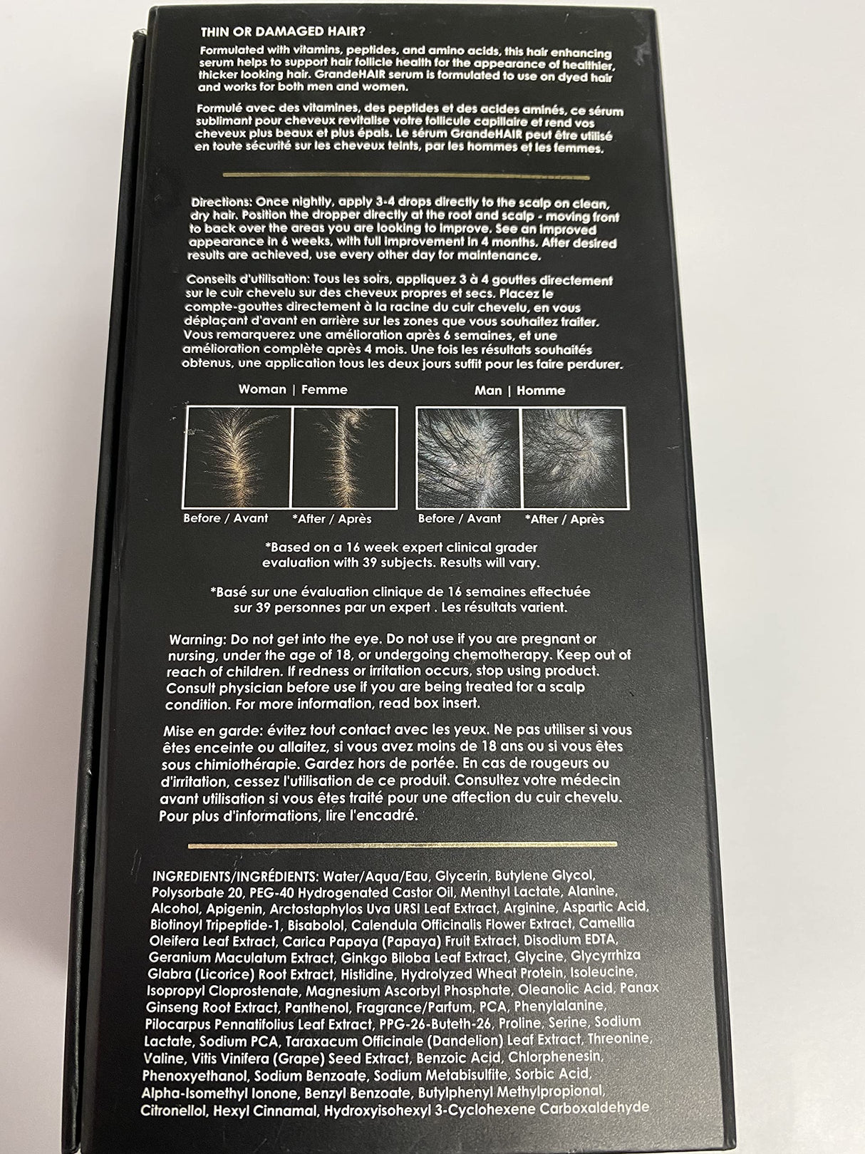 Grande Cosmetics GrandeHAIR Hair Enhancing Serum, 1.35 Ounce (Pack of 1)