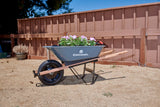 Corona Tools Wheelbarrow in a Box – 5 Cubic Foot Heavy Duty Garden Cart with 15” Flat-Free Tire for Gardening, Planting & Outdoor Use