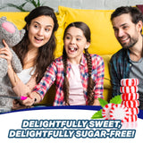 Arcor Starlight Peppermint Sugar Free Hard Candy - 2 Pounds Approx 150 - Sugar Free Candy, Peppermint Candy - Bulk Candy Individually Wrapped - Christmas Candy Bulk- Ideal for Holiday Season