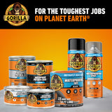 Gorilla Waterproof Patch & Seal Rubberized Sealant Spray, Crystal Clear, 14 Ounce (Pack of 2) - Seals Out Water, Air, and Moisture