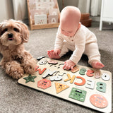 Zuzu Puzzle Puzzles for Toddlers Boy and Girl, Personalized Name Puzzle, 12 Month Toy, Gifts for 0 1 2 3 Years Old, Baby Gifts, Baby Shower, Christmas, NewBaby Gift, 0 3 6 9 12 18 24 36 Months
