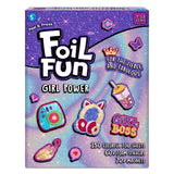 Skillmatics Foil Fun - Girl Power, 20+ DIY Foil Art Magnets, Mess-Free Craft Kit, 60+ Foam Stickers, Creative Activity for Girls, Kids, Tweens, Teens (Ages 7-13), Christmas Gifts, Travel, Party Favor