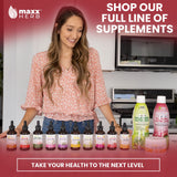 Maxx Herb Red Maca Root Extract - Max Strength Liquid Drops Absorb Better Than Powder or Capsules, for Stamina, Memory and Focus - 4 Oz Bottle (60 Servings)