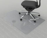 HOMEK Studded Carpet Chair Mat, 48” x 36” Heavy Duty Office Desk Chair Mat for Carpet
