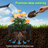 Anothera 48 Pieces Black Planting Grow Rings Diameter Range 8.2-15.7 Inches