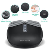 Medcursor Foot Massager Machine with Heat, Delivers Relief for Tired Muscles & Plantar, Deep Kneading Therapy, Multi-Level Settings for Home, Office Use, Size up to 13", FSA HSA Eligible