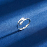 Yesteel 925 Sterling Silver Hug Ring, Gifts for Teen Teenage Girls