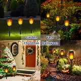Swingers Solar Lights Outdoor, Halloween Solar Torch Lights