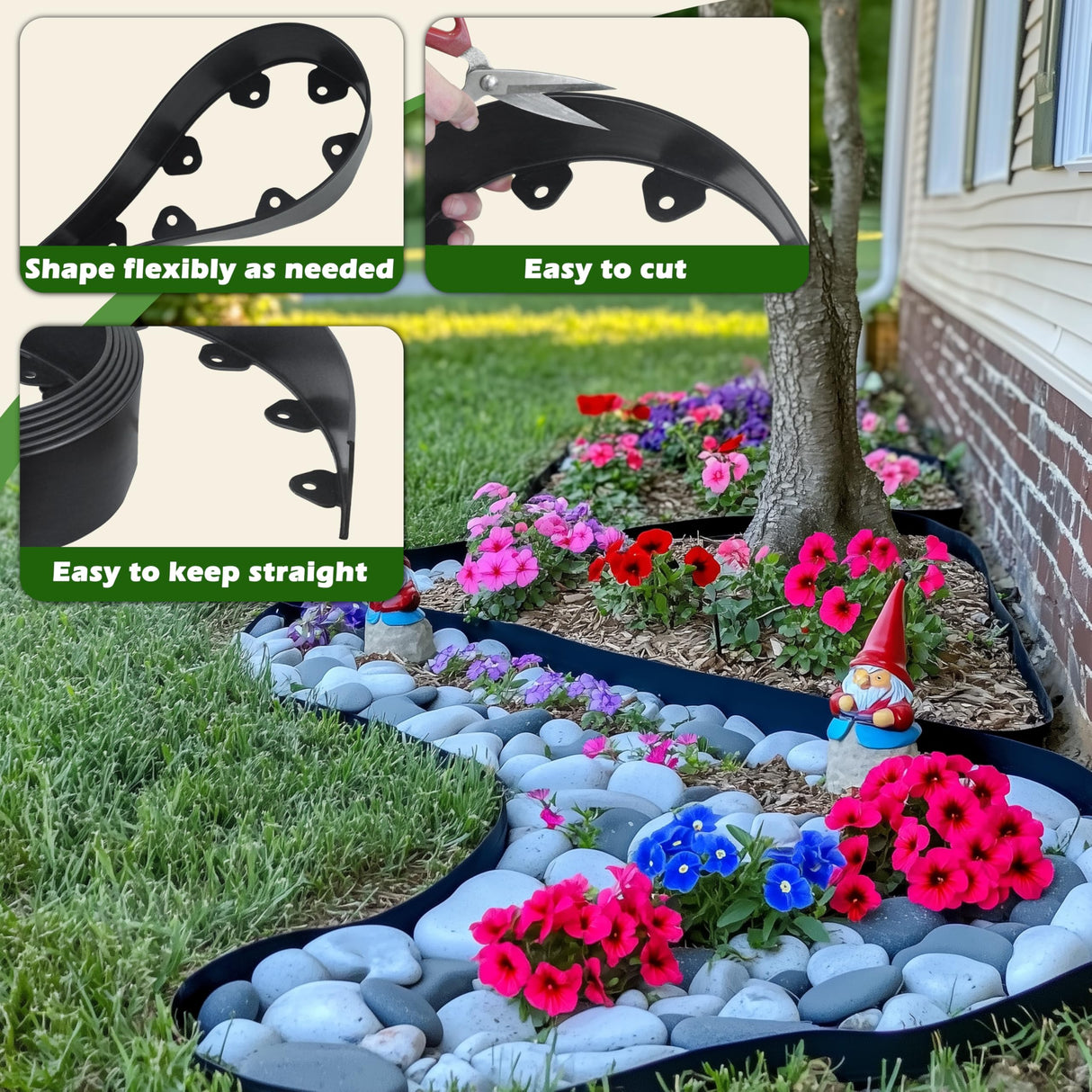 Gardzen Landscape Edging Kit