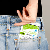 Disposable Toilet Seat Covers - 70-Pack Waterproof XL Travel Pack