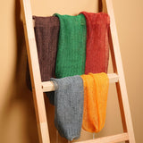 AFRIKI African Net Sponge, Authentic African Exfoliating Sponge, Black Owned, Back Scrubber, 45 inch Long, for Normal to Sensitive Skin, for Daily use, Earth Collection