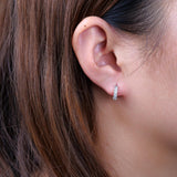 Limerencia G23 Pure Hypoallergenic Titanium Huggie Hoop Earrings