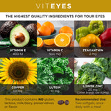 Viteyes AREDS 2 Classic Macular Health Formula Softgels, Eye Health Vitamin to Support a Healthy Macula, Lower Zinc, Eye Vitamins, Macular Vitamins, Beta-Carotene Free, 210 Softgels…